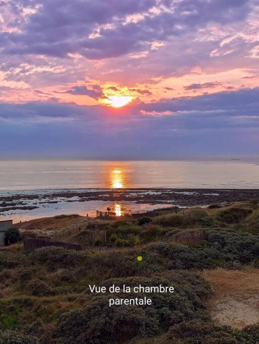 Duplex Au Calme Avec Vue Sur Les Dunes Et La Mer อ็องเบลอเติซ ภายนอก รูปภาพ